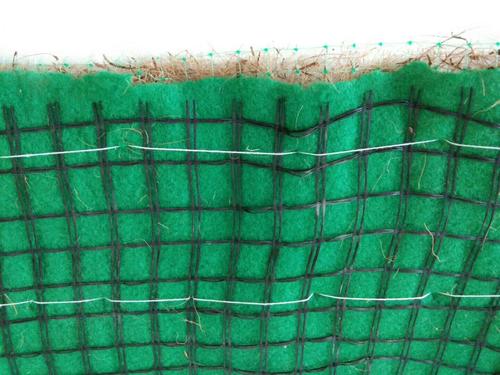 鱼塘护坡用水泥毯 引江济淮水土保护毯生态椰丝毯厂家